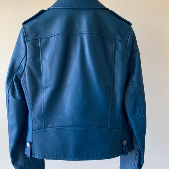 Leather Moto Jacket - Picture 2 of 3